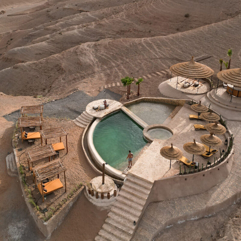 Private chef preparing a luxury dinner in a Marrakech villa